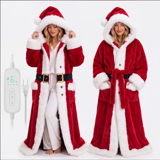 Heated Cozy Christmas Robe